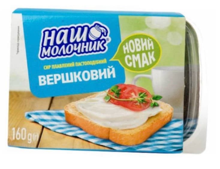 CREAMY PROCESSED CHEESE SPREAD 12/160GR
