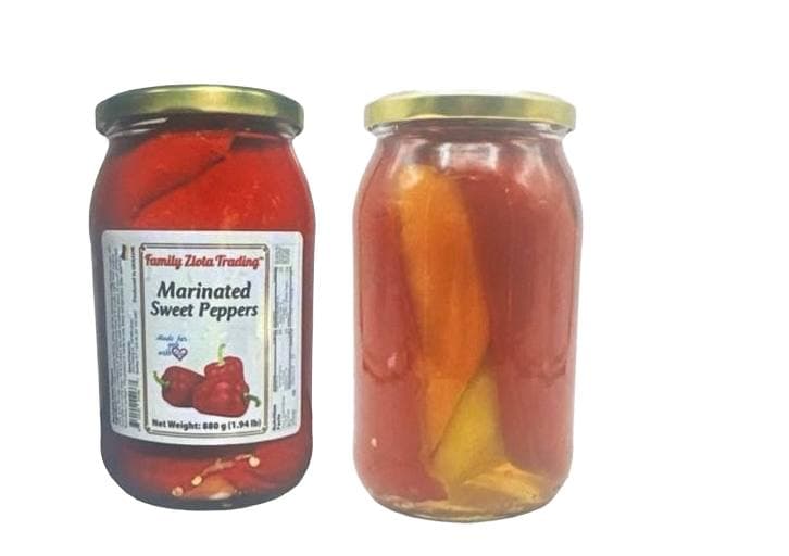 MARINADED SWEET PEPPERS  6/820G