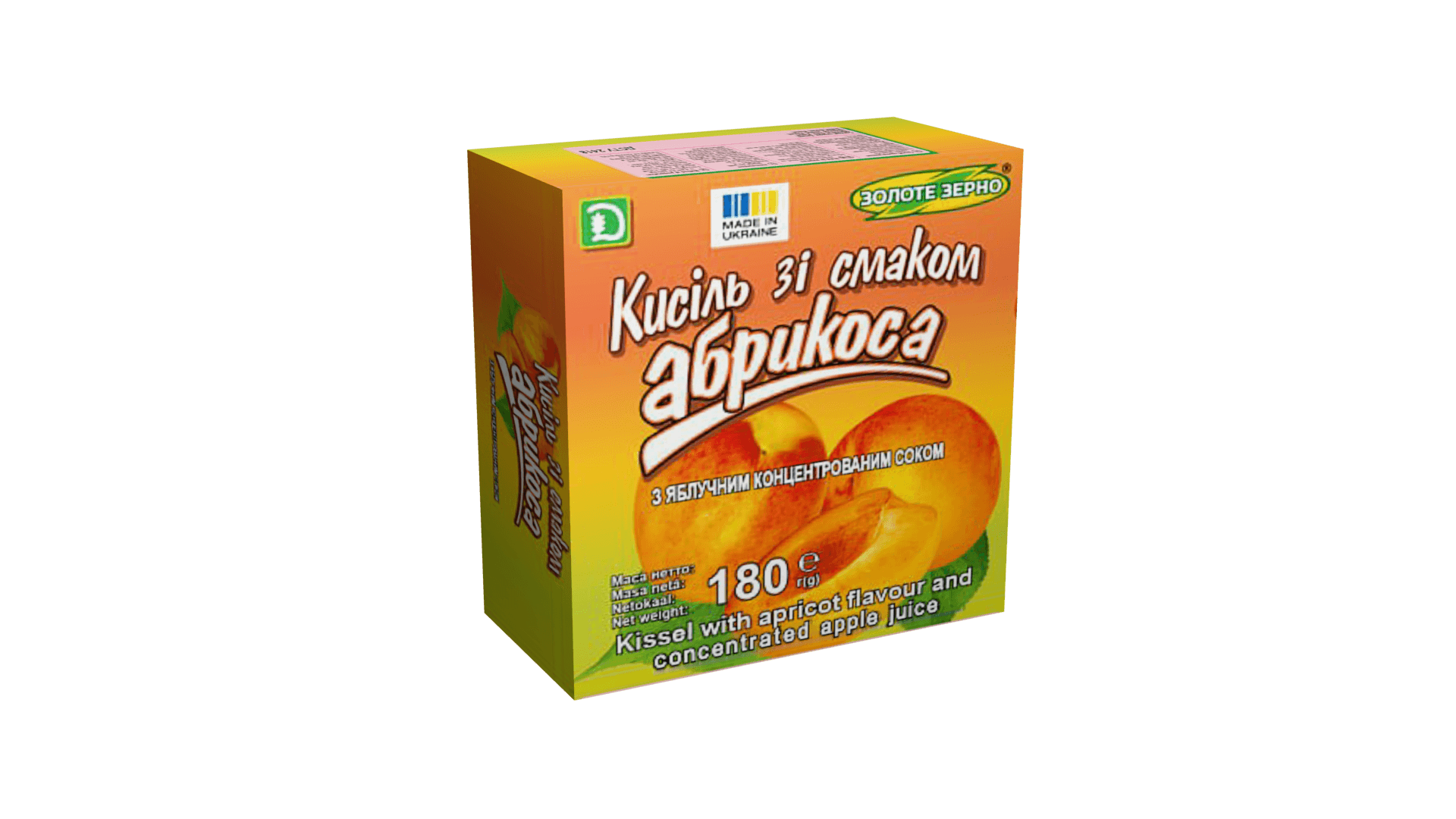 KISSEL Apricot-flavored 180g