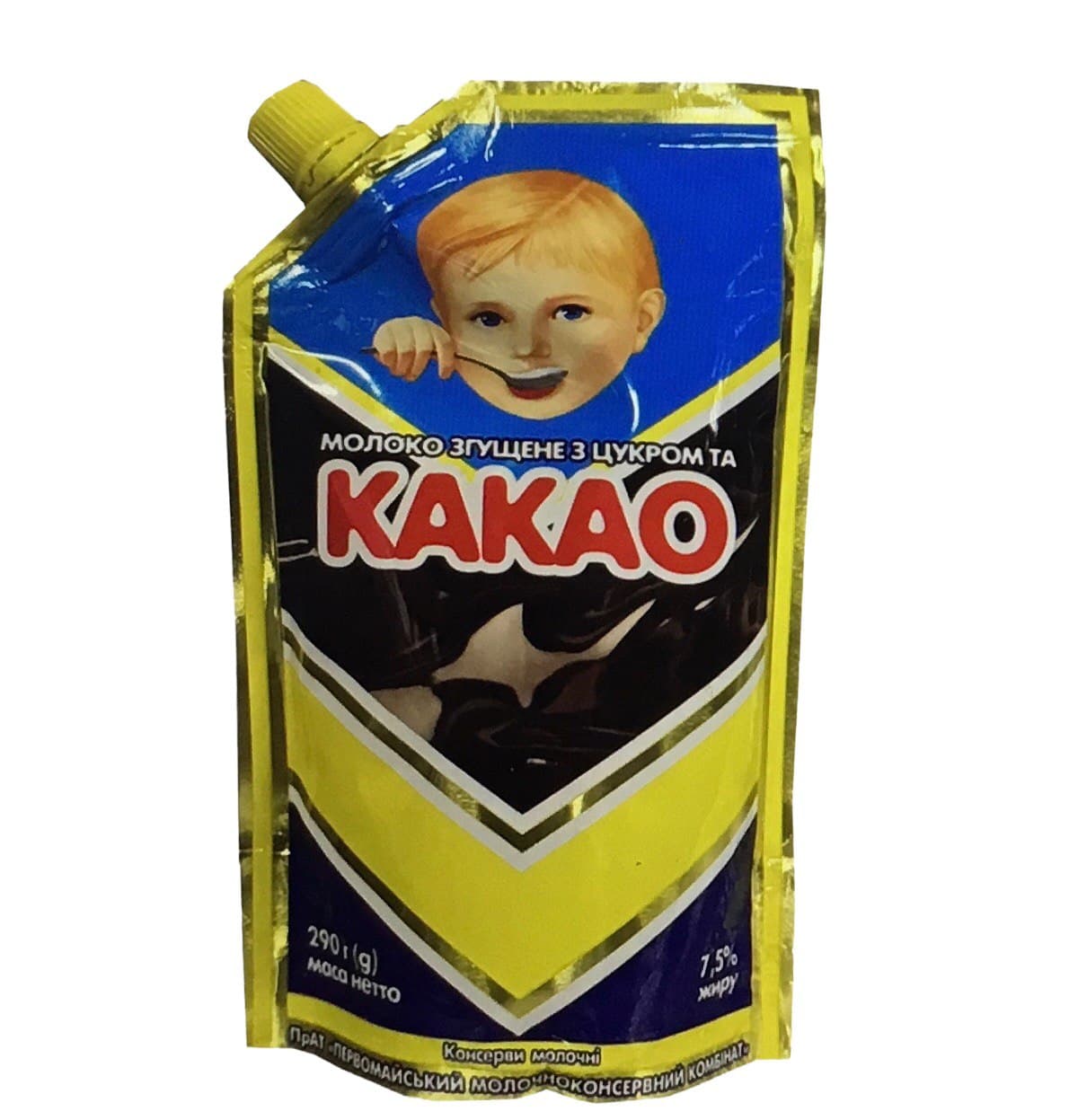 CONDENSED MILK  WITH SUGAR & COCOA 20/290G