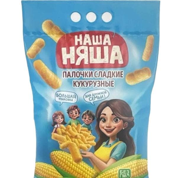 NASHA NYASHA CORN STICKS 10/250GR